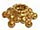 bright vermeil gold plated